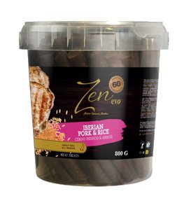 ZEN EVO BARRITAS CERDO/ARROZ 800 gr.